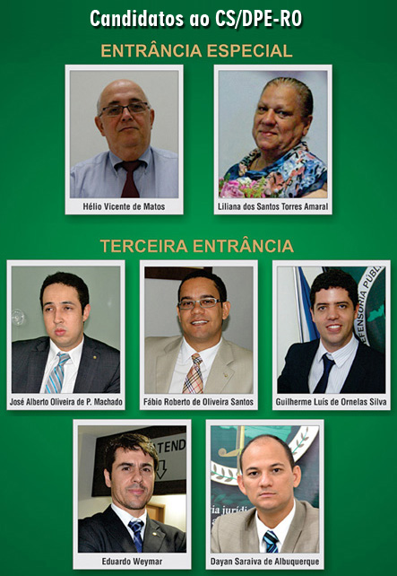 Debate dos candidatos a Conselheiro Classista do CS/DPE; eleição será dia 25 deste