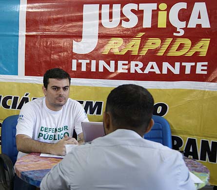 DPE integra equipe da Operação Justiça Rápida que vai ao Baixo Madeira