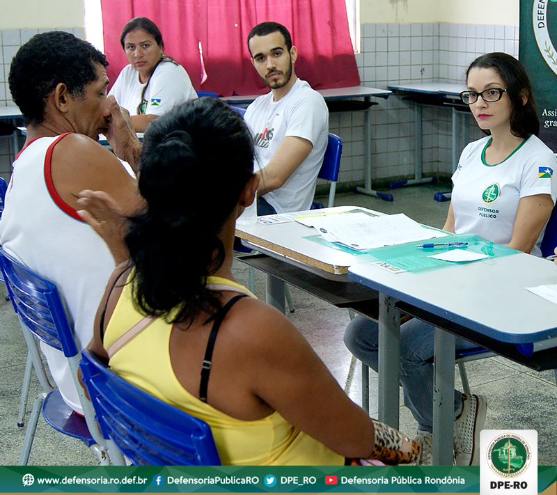 DPE realiza conciliação e orientação jurídica em Cujubim Grande