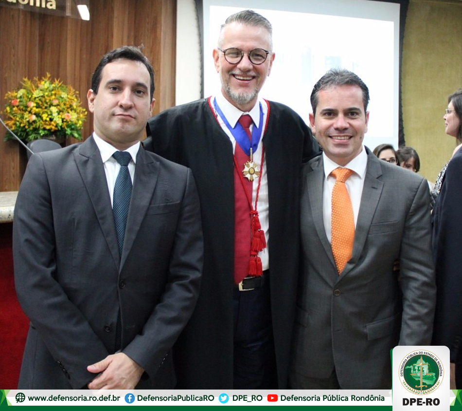 DPGE Marcus Edson participa de solenidade de posse do Procurador-Geral de Justiça do Estado