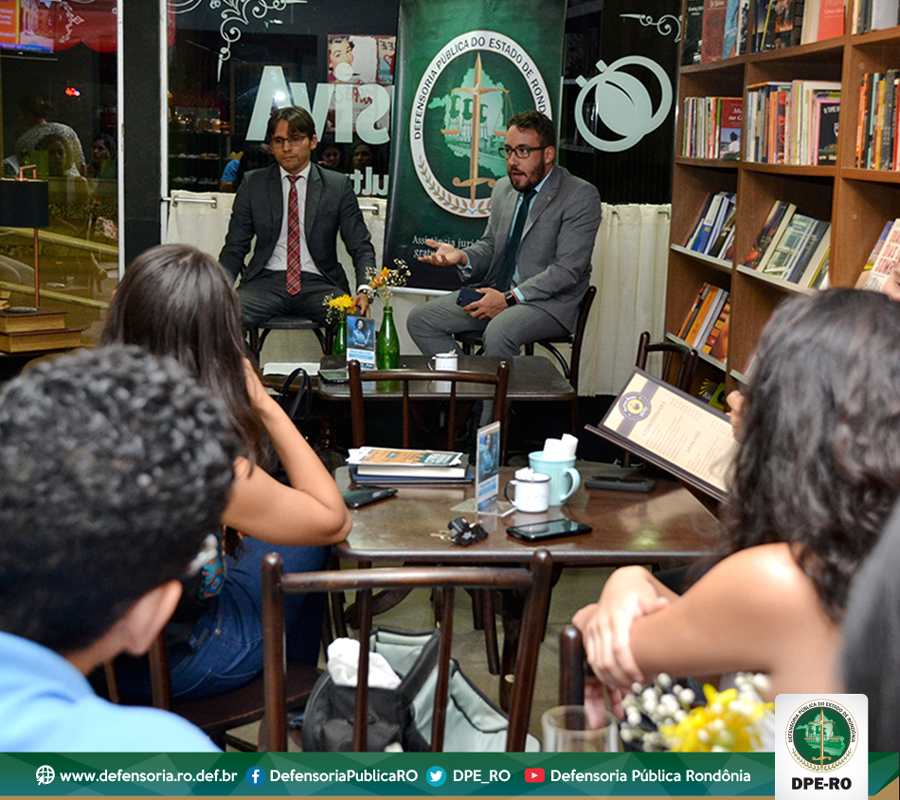Defensoria participa do Café Jurídico promovido por estudantes da Unir