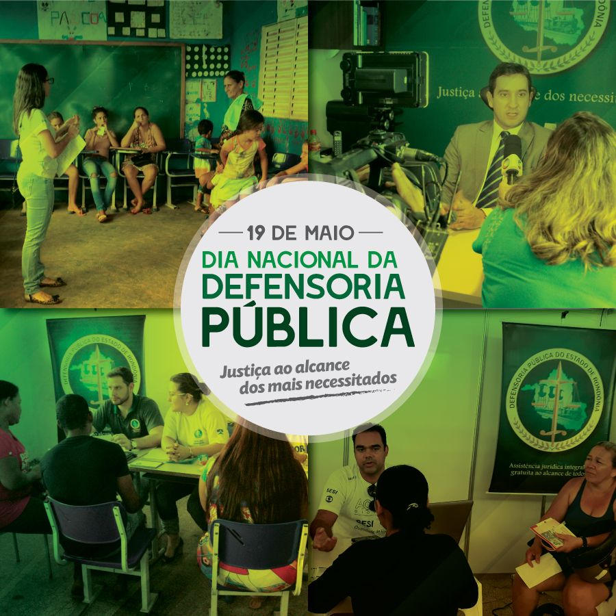 19 de Maio: Eventos marcam o Dia Nacional da Defensoria Pública