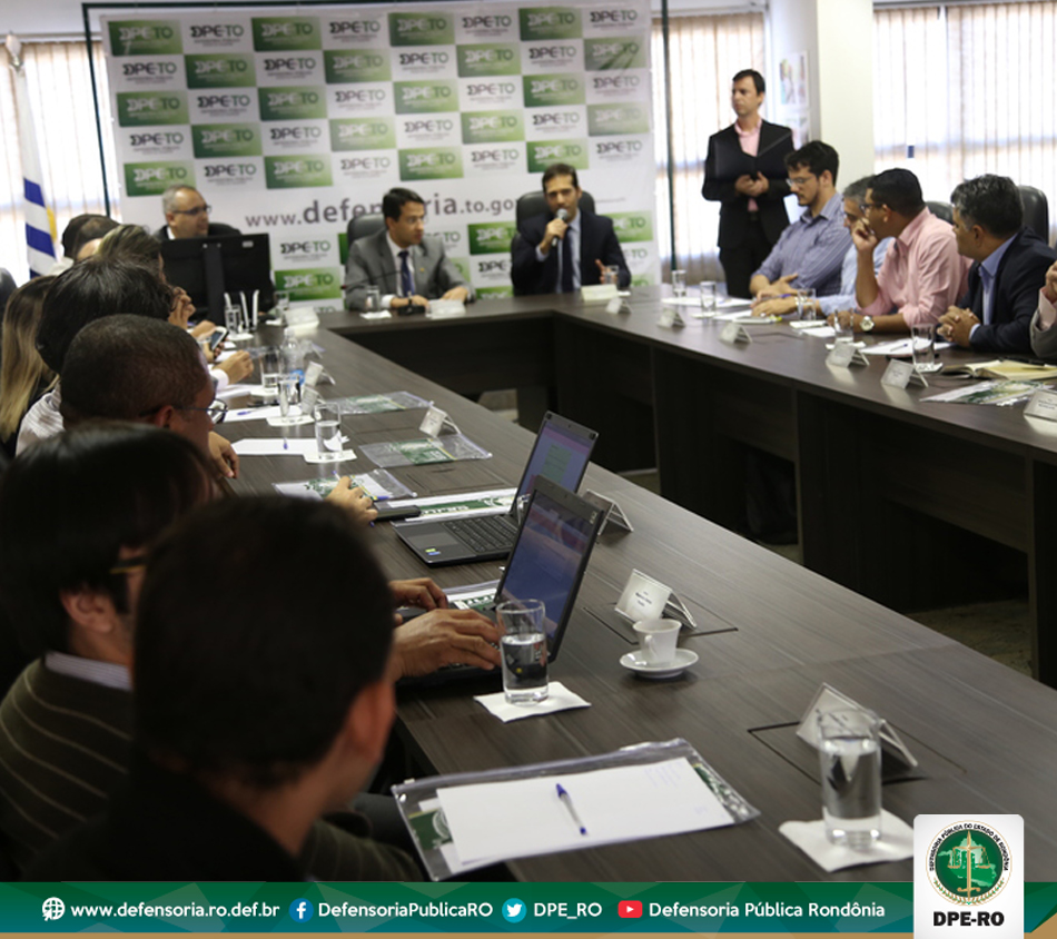 No Tocantins, DPE-RO participa de capacitação e troca de experiências em T.I.