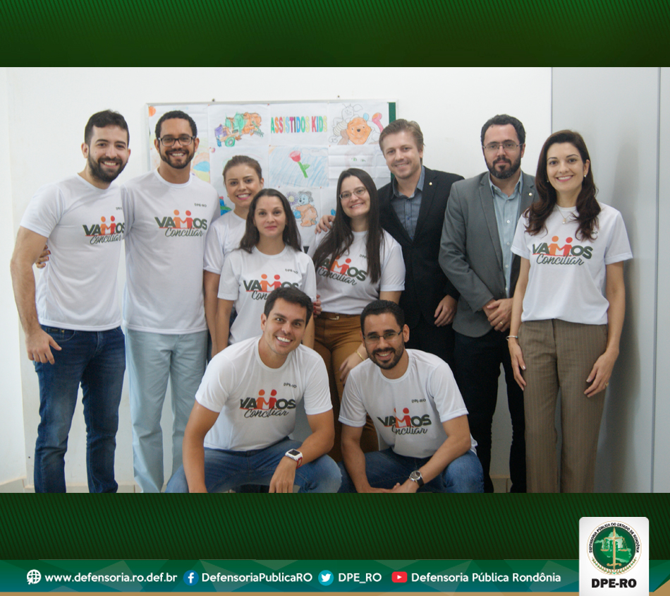 Defensores Públicos participam do mutirão Vamos Conciliar na Zona Leste