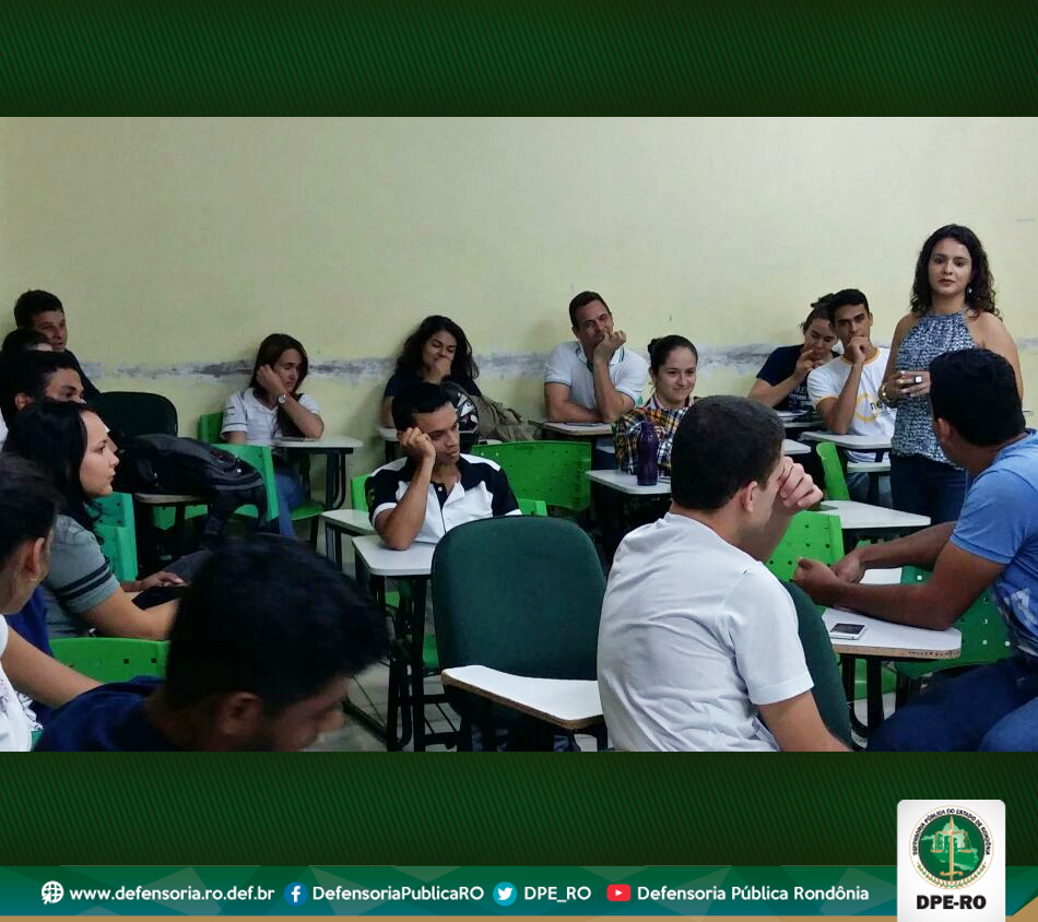 Colorado do Oeste: DPE-RO debate direito ambiental com alunos do IFRO