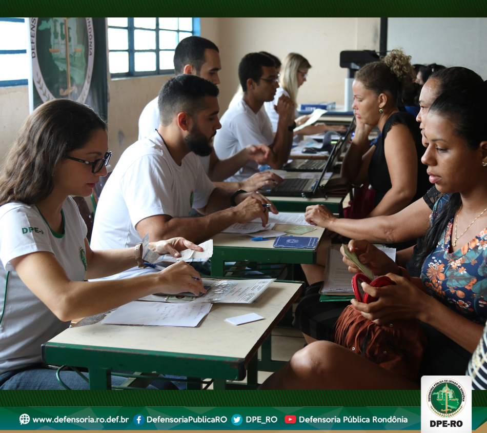 Defensoria realiza atendimentos em Candeias do Jamari