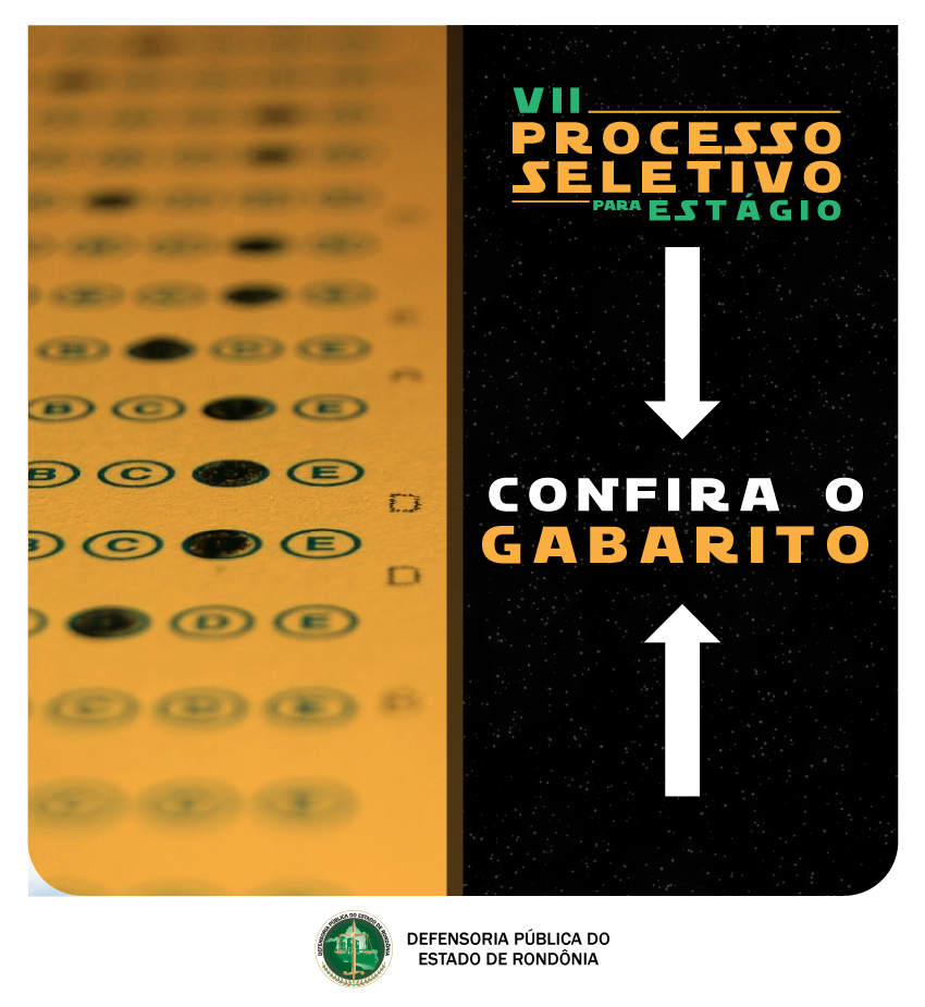 VII Processo Seletivo de Estágio: Gabarito Preliminar