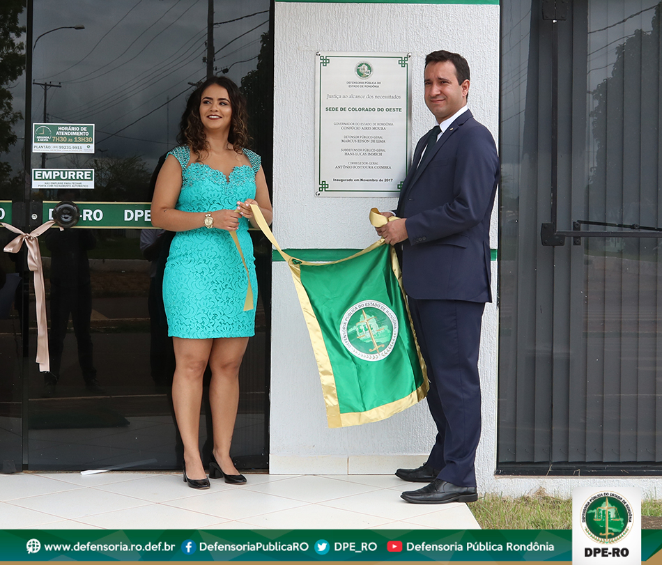 DPE inaugura novo prédio-sede da Comarca de Colorado do Oeste