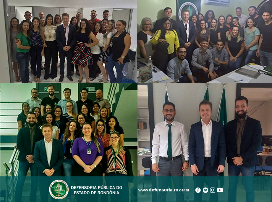 Subdefensor Público-Geral visita Núcleos da DPE-RO no interior do Estado