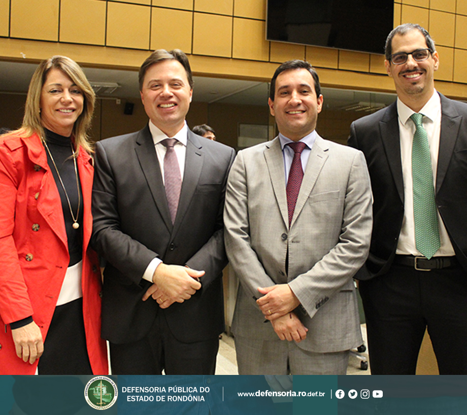 DPE-RO participa de recondução de Defensor Público-Geral de São Paulo