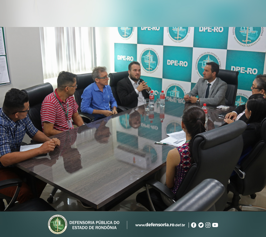 Defensor Público-Geral recebe Secretário Estadual de Finanças e equipe