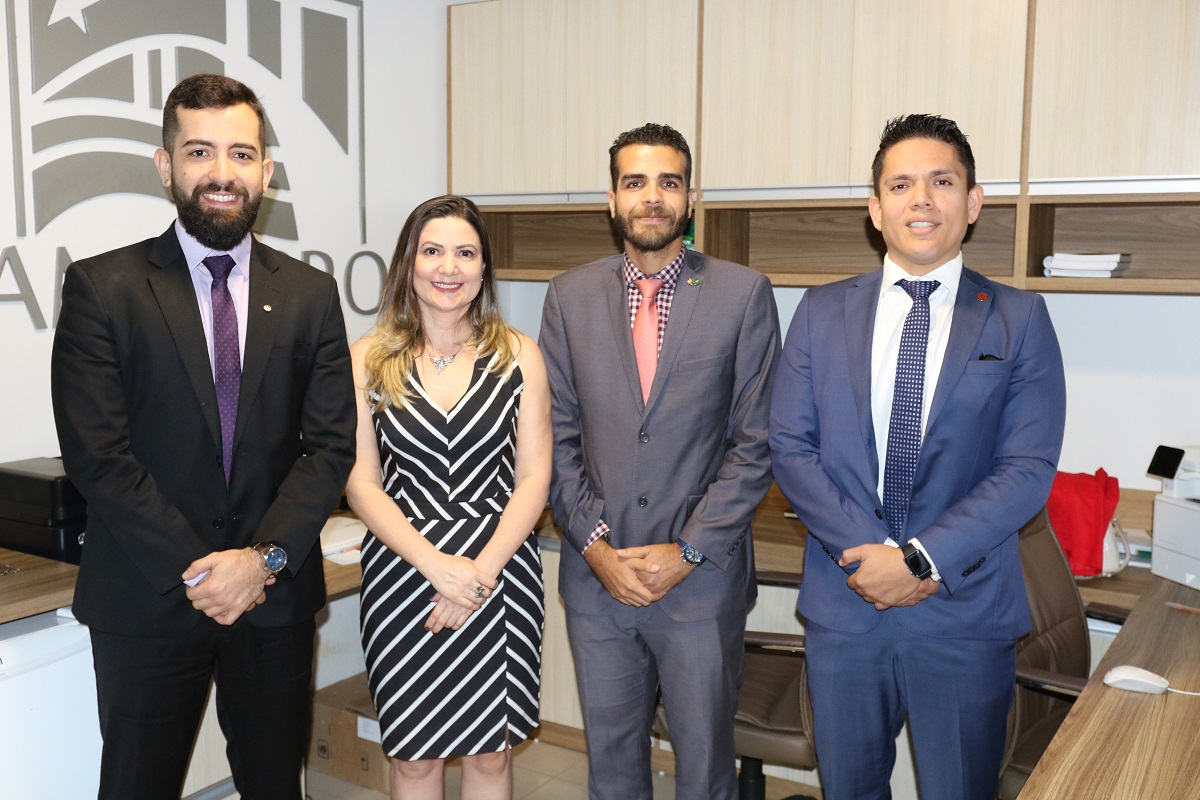 PGE visita Defensoria para conhecer projeto do II Congresso da DPE-RO e aplicar em evento similar