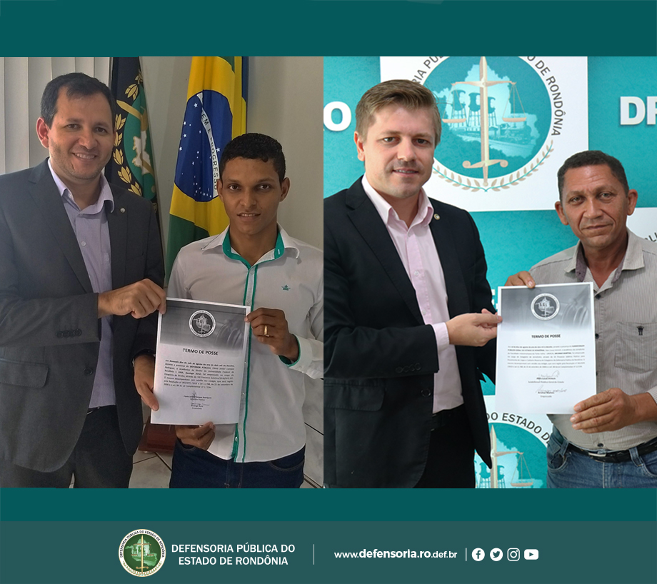 Defensoria Pública de Rondônia dá posse a novos estagiários