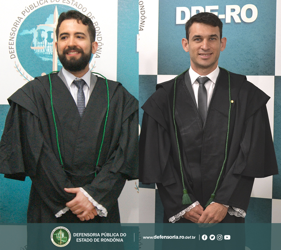 Conselho aprova estágio probatório dos Defensores Públicos Gilberto Campelo e Matheus Lichy
