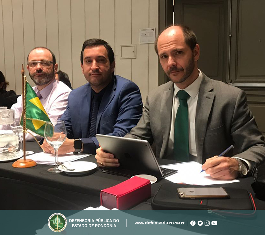 Defensor Público-Geral participa de segundo dia de reuniões no Chile