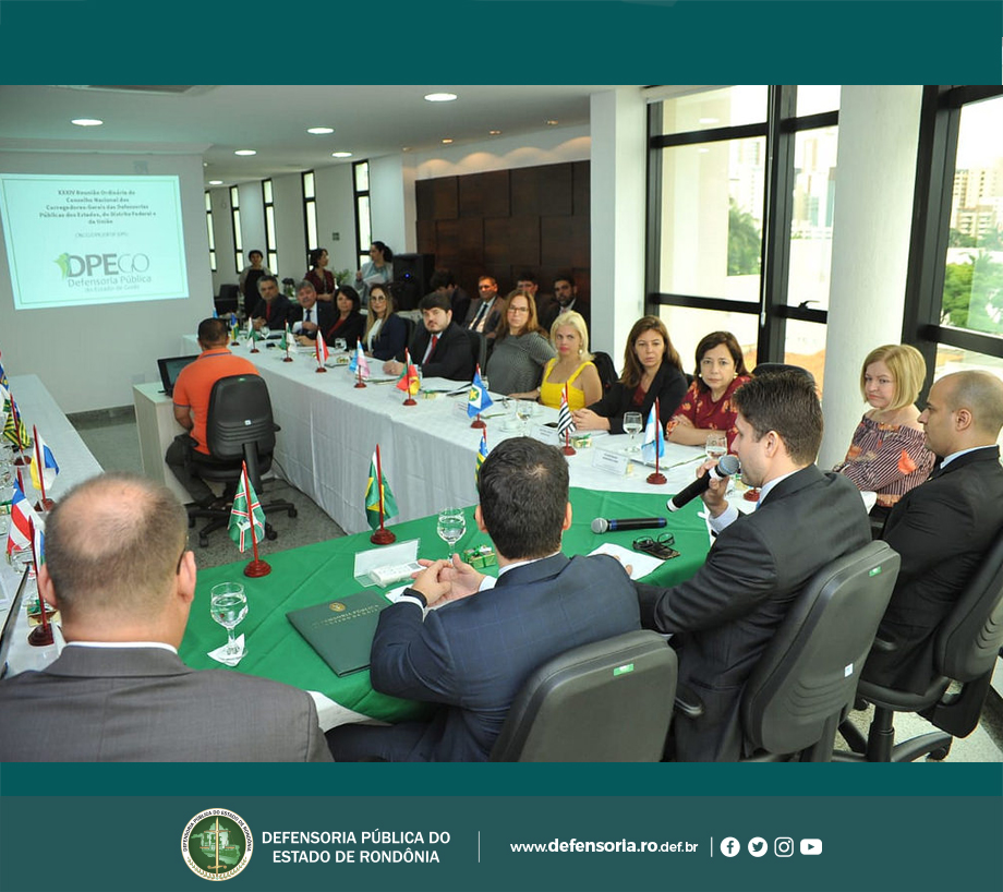 DPE-RO participa de Encontro Nacional de Corregedores-Gerais da Defensoria Pública