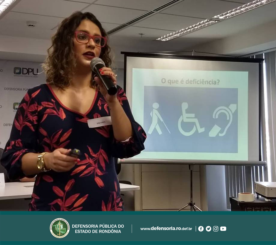 Defensora Pública de Rondônia participa de debate sobre inclusão social no Rio de Janeiro