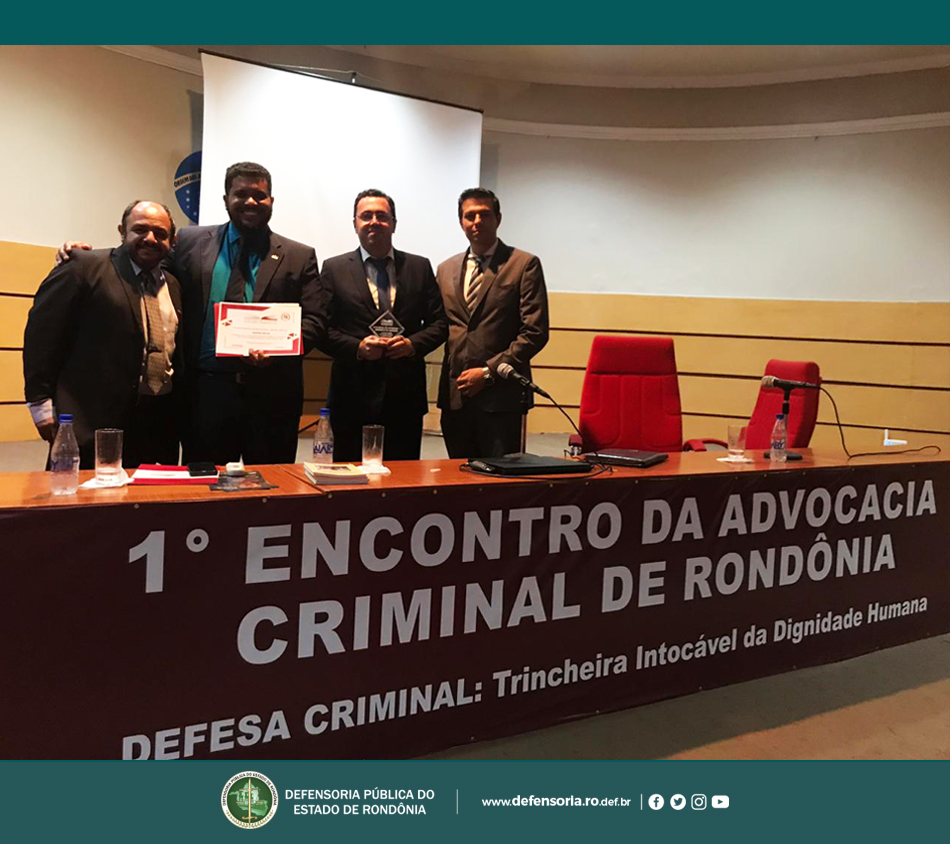 DPE-RO participa de encontro com advogados na Abracrim em Porto Velho