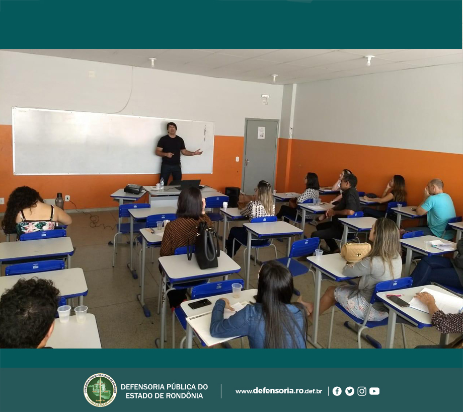 DPE-RO realiza curso 4º módulo de Curso de Perícias Criminais