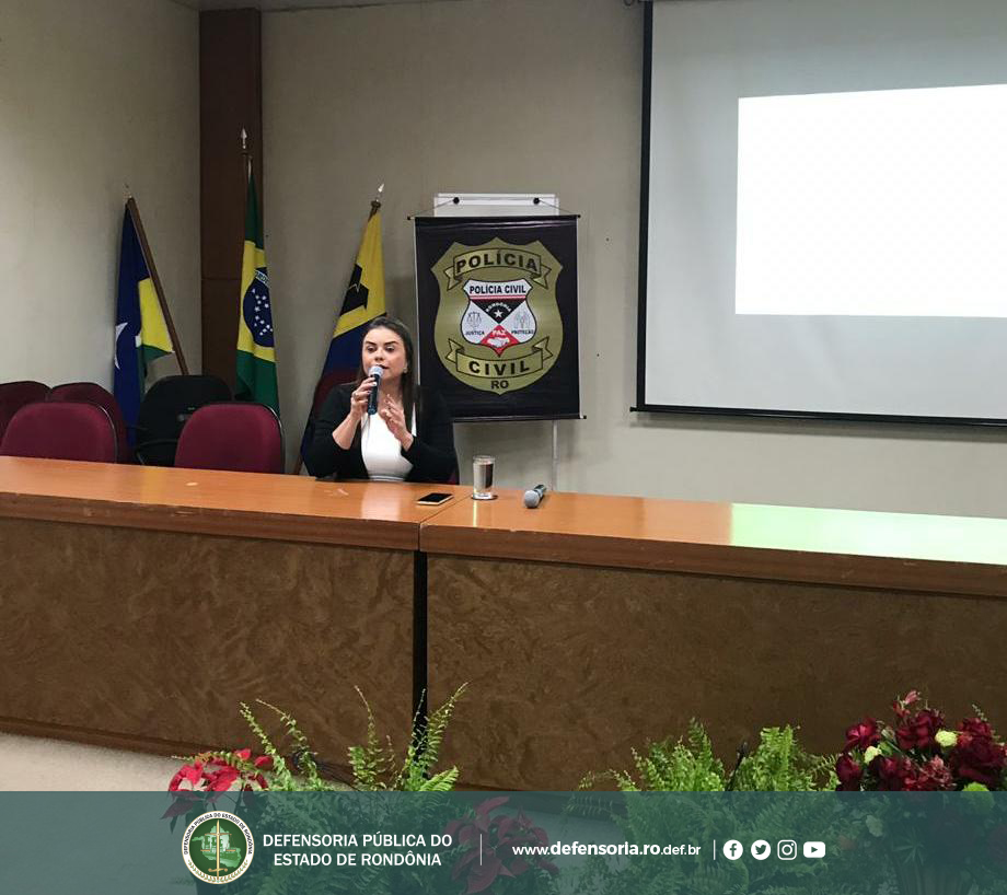 Defensoria participa do II Encontro de Mulheres da Segurança Pública de Rondônia