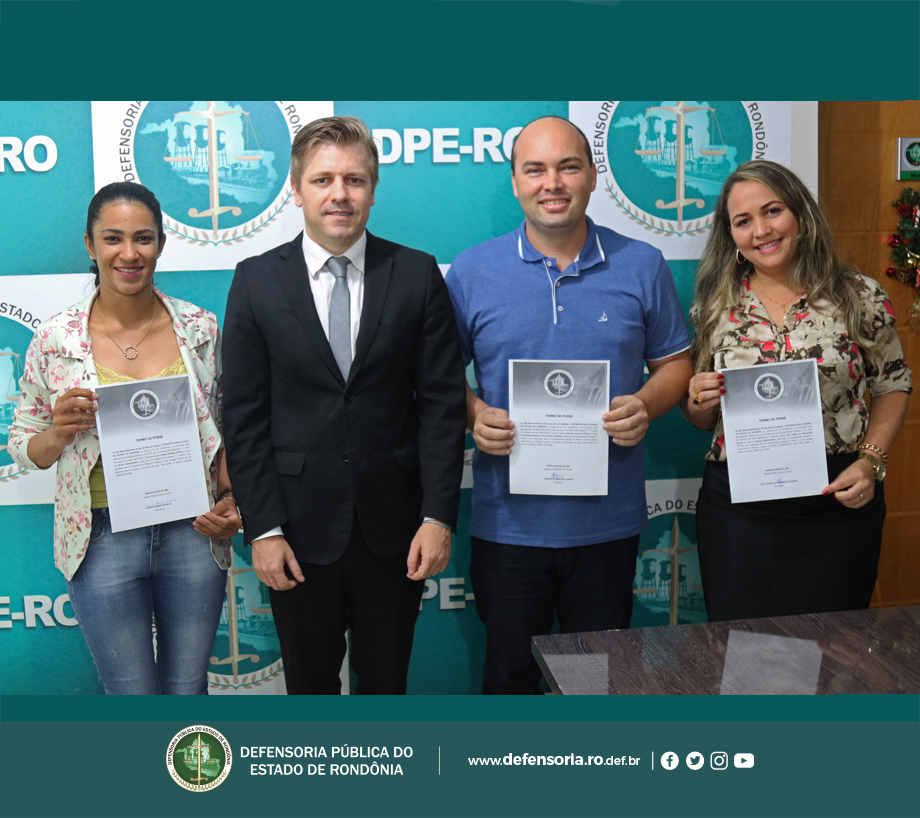 Defensoria recebe novos servidores para atuarem na capital e no interior