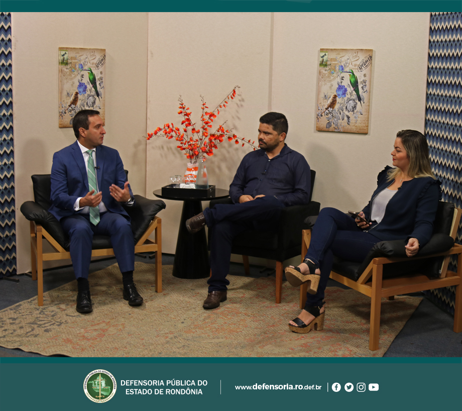 Defensor Público-Geral participa do programa Missão Rondônia da RedeTv