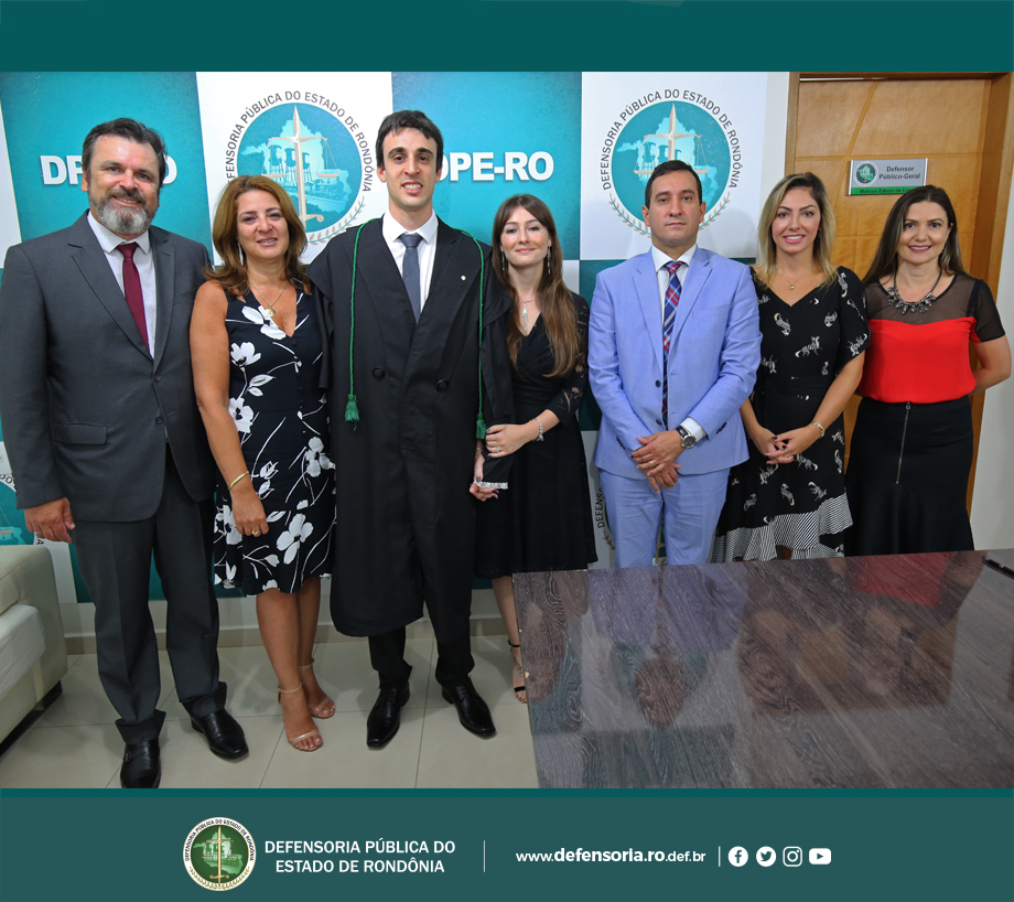 Bruno Cajazeira Campos é o décimo Defensor Público a tomar posse pelo IV Concurso