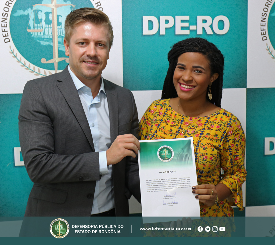 Nova estagiária de Direito vai atuar na Vara da Infância e Juventude