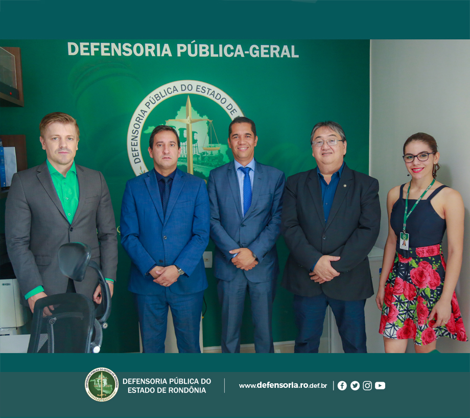 Defensoria Pública recebe visita de Secretário de Finanças do Estado de Rondônia