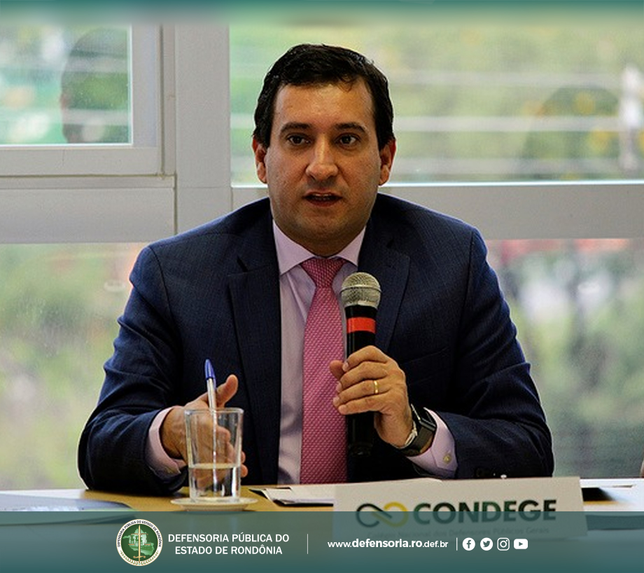 Defensor Público-Geral participa da XXV sessão ordinária do Condege