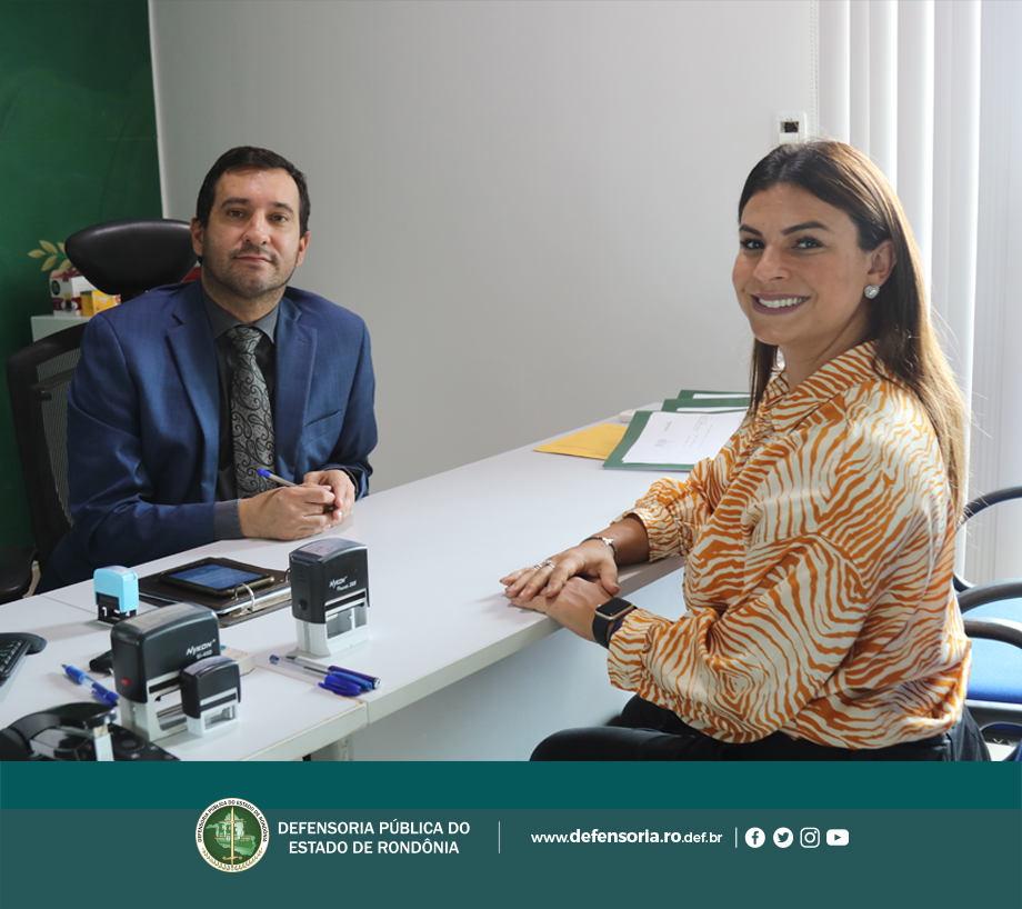 Defensoria recebe visita da Deputada Federal Mariana de Carvalho