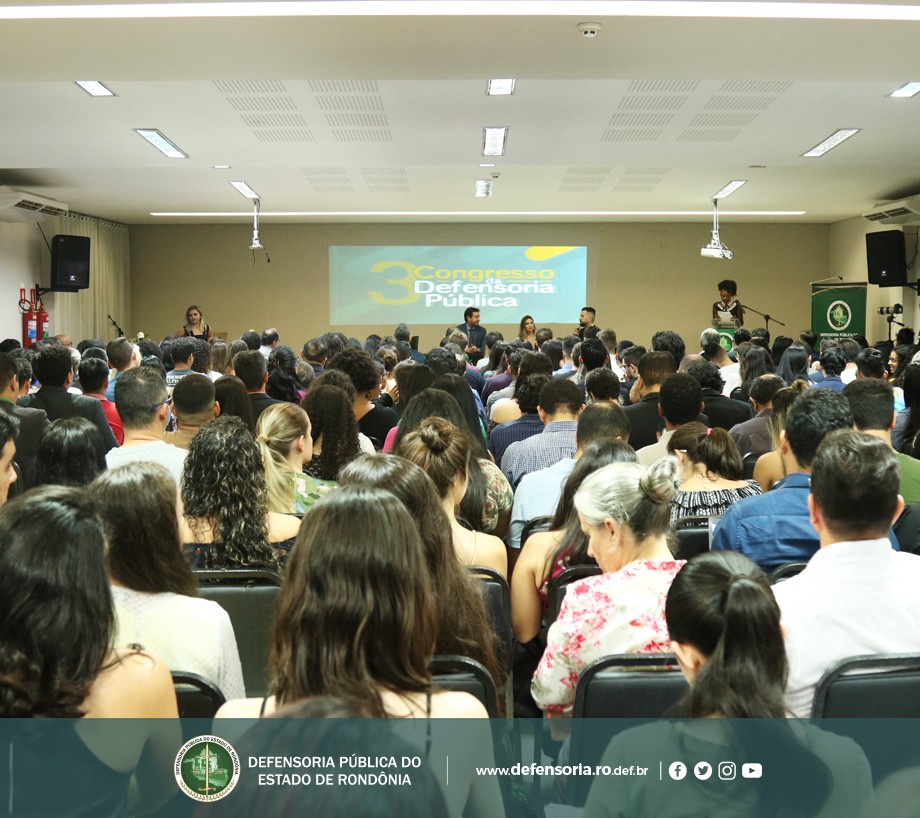 III Congresso da Defensoria Pública reúne centenas de estudantes