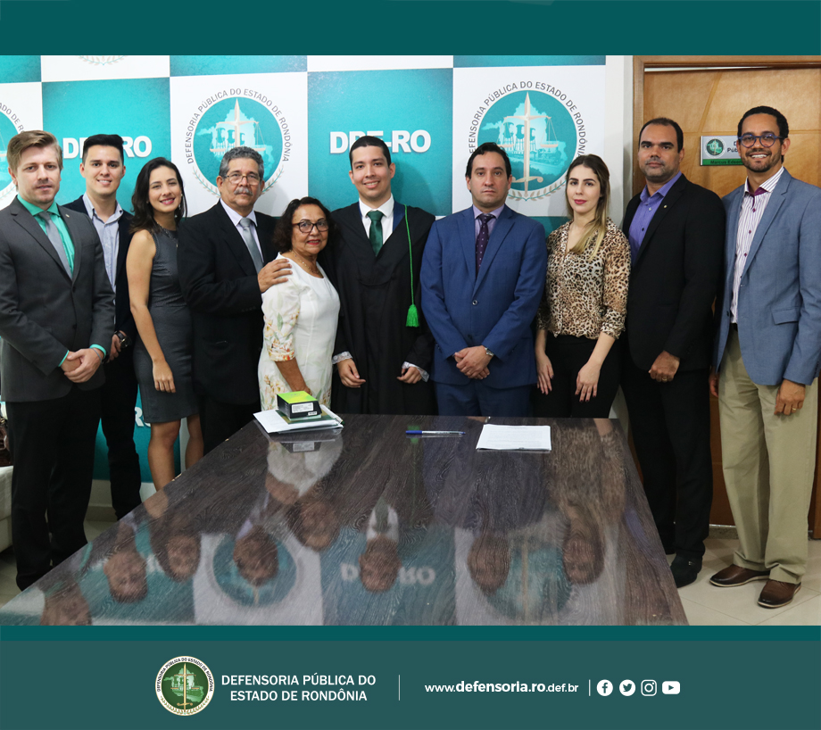 Defensor Público Jaime Miranda toma posse na DPE-RO