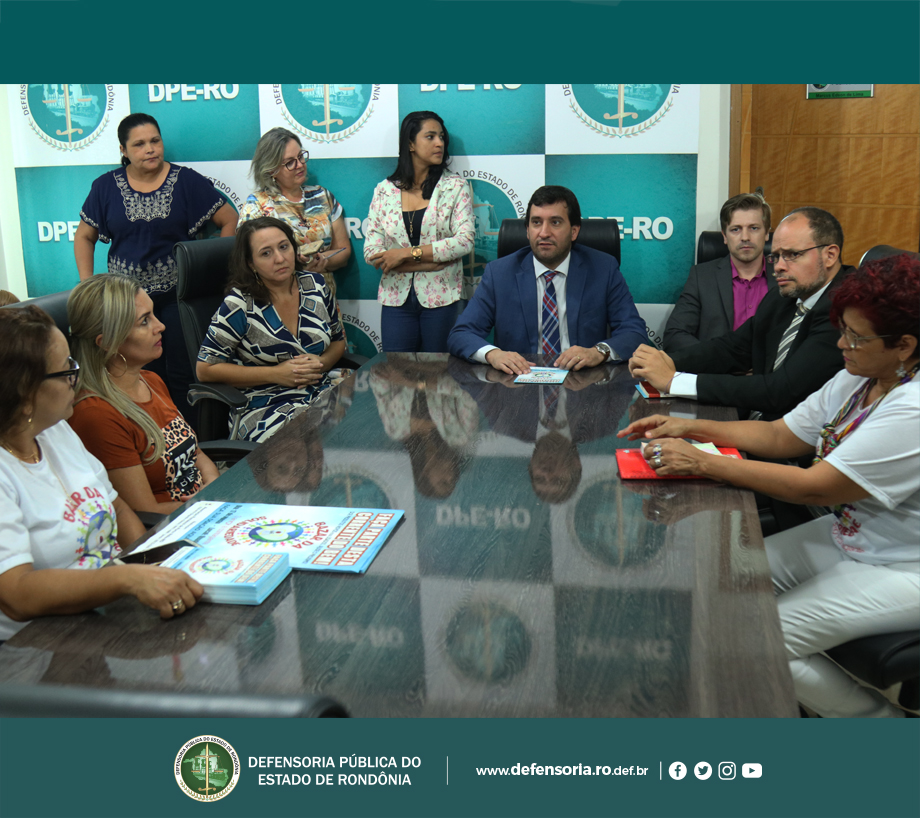 Defensoria recebe Procurador da República Reginaldo Trindade e equipe da Associação Pestalozzi