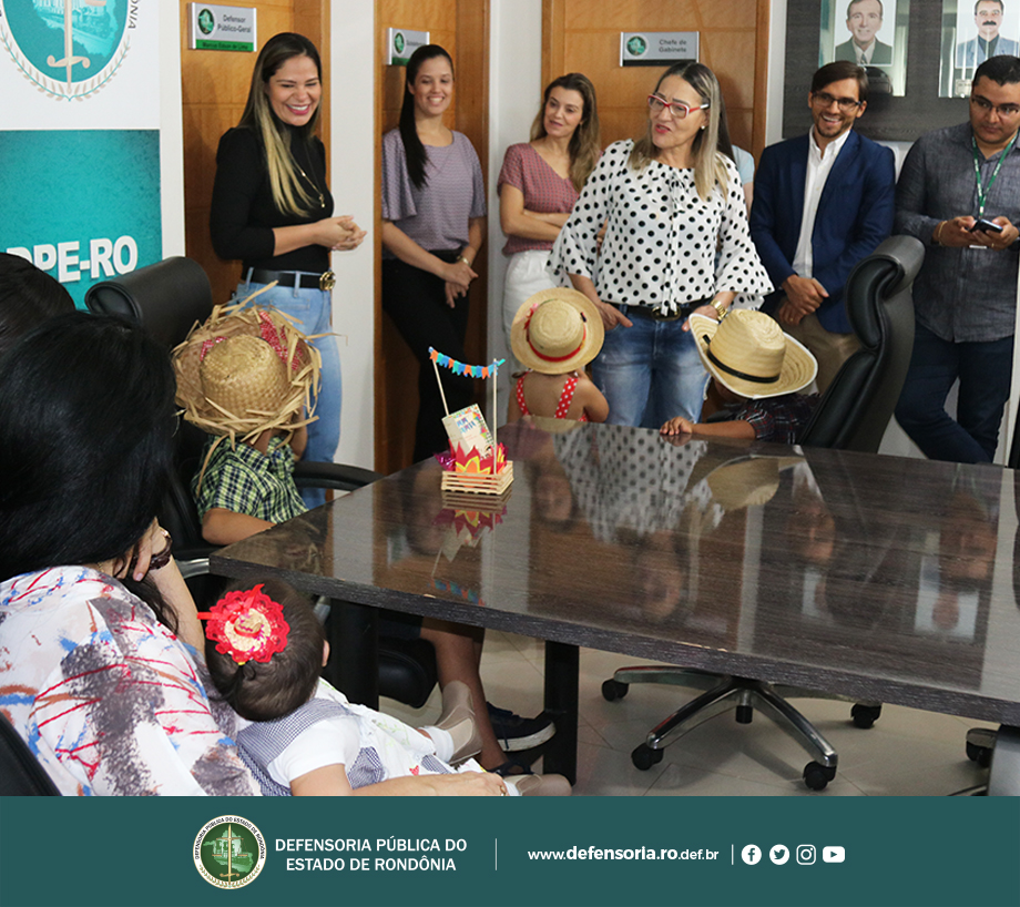 Defensoria Pública apoia realização de festa junina do Lar do Bebê