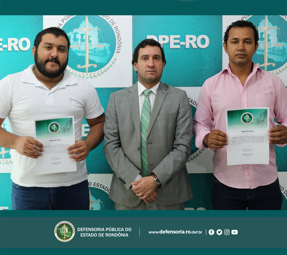 Defensoria Pública de Rondônia recebe novos estagiários