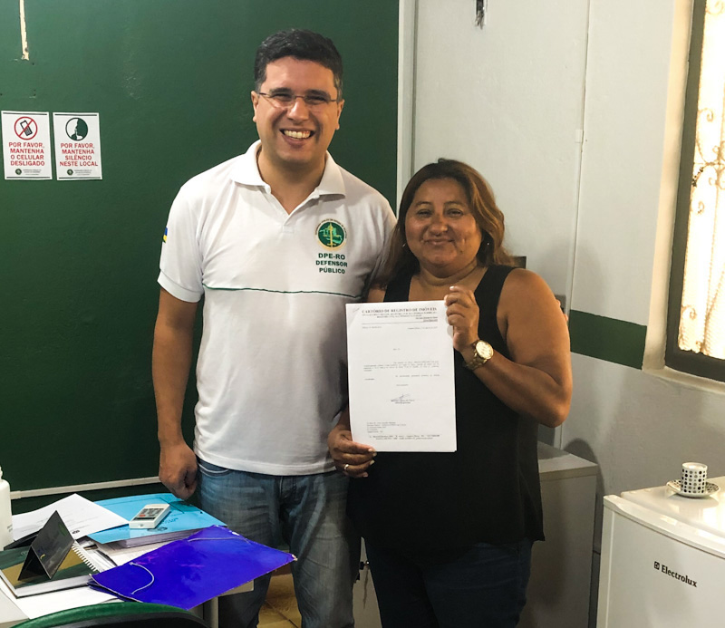 Guajará-Mirim: Defensoria garante propriedade de terreno à Associação dos Açaizeiros do município