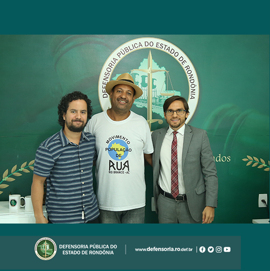 Defensoria Pública recebe visita de cortesia do MNPR/RO