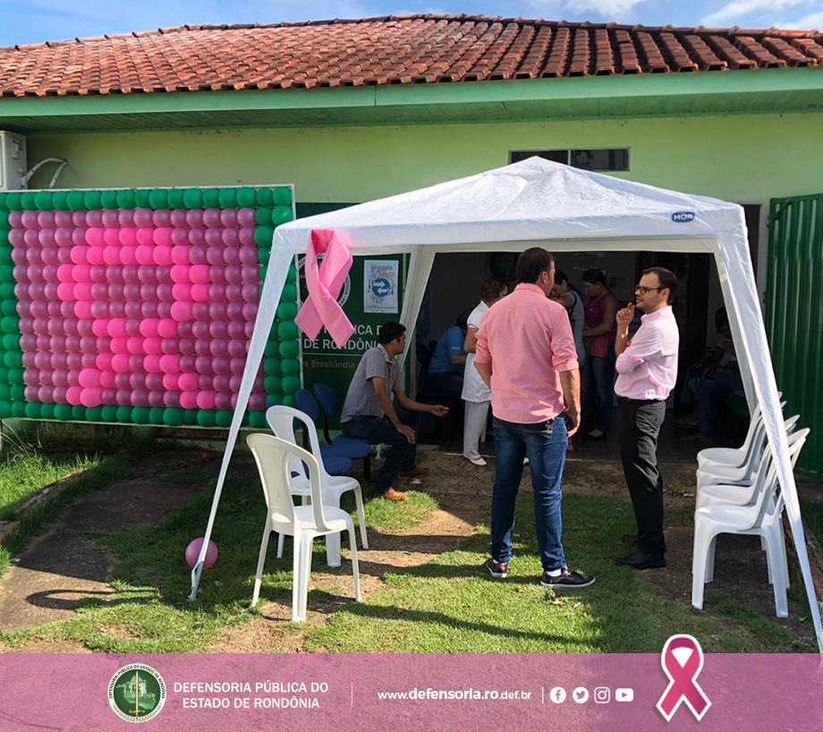 Nova Brasilândia: Defensoria realiza ação em apoio ao Outubro Rosa