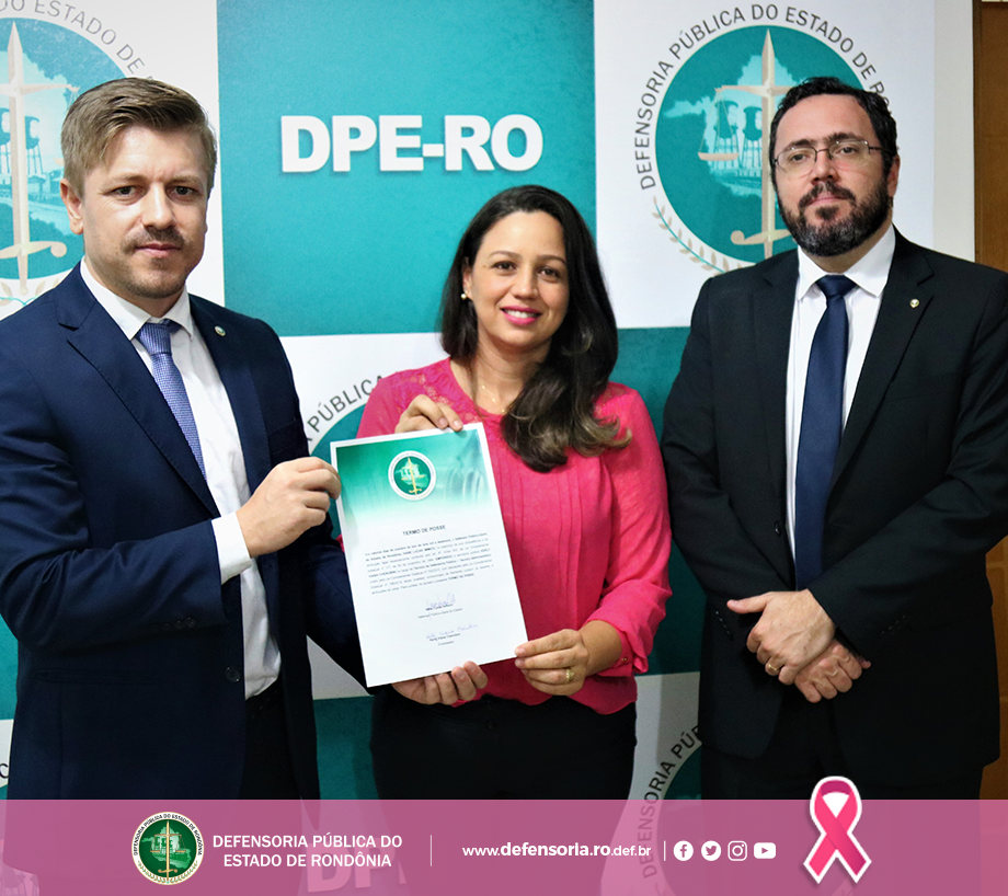 Defensoria Pública empossa nova técnica administrativa