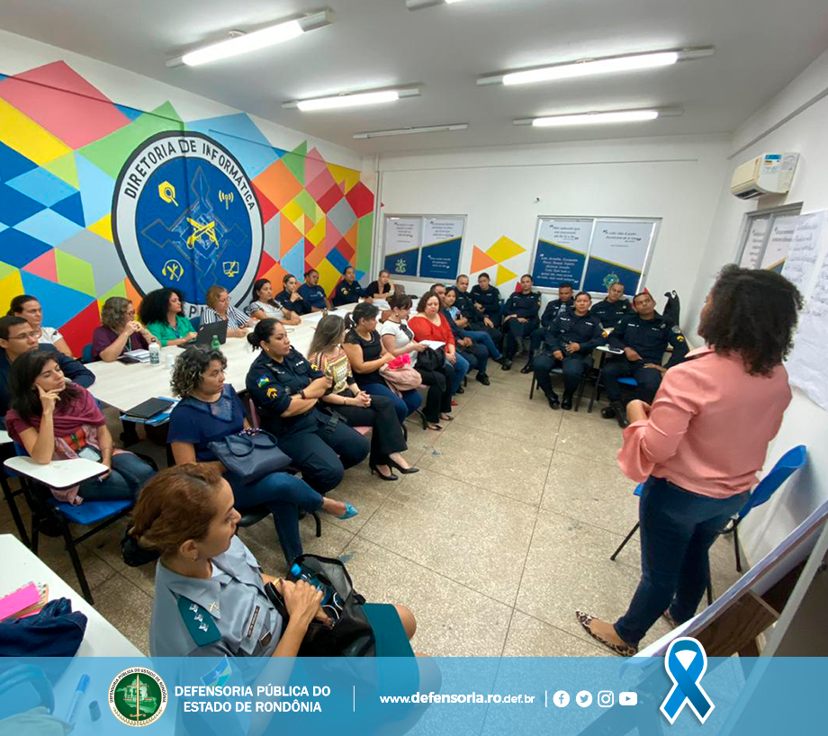 DPE discute fluxograma de atendimento da rede Lilás de combate à violência contra mulher