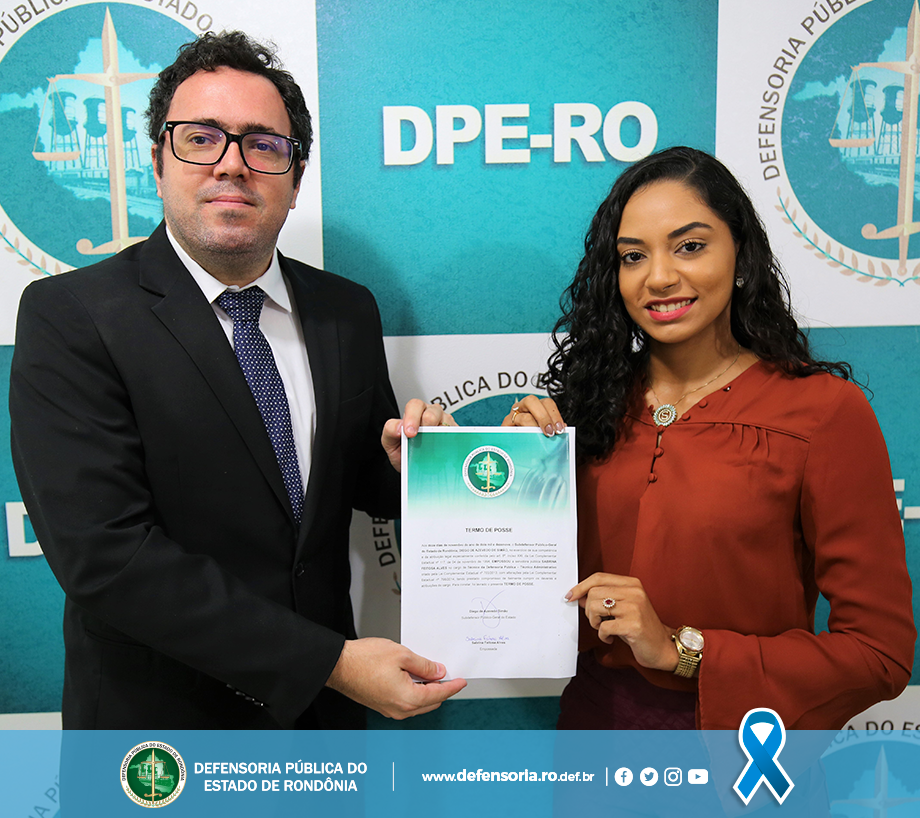 Defensoria Pública empossa nova técnica administrativa
