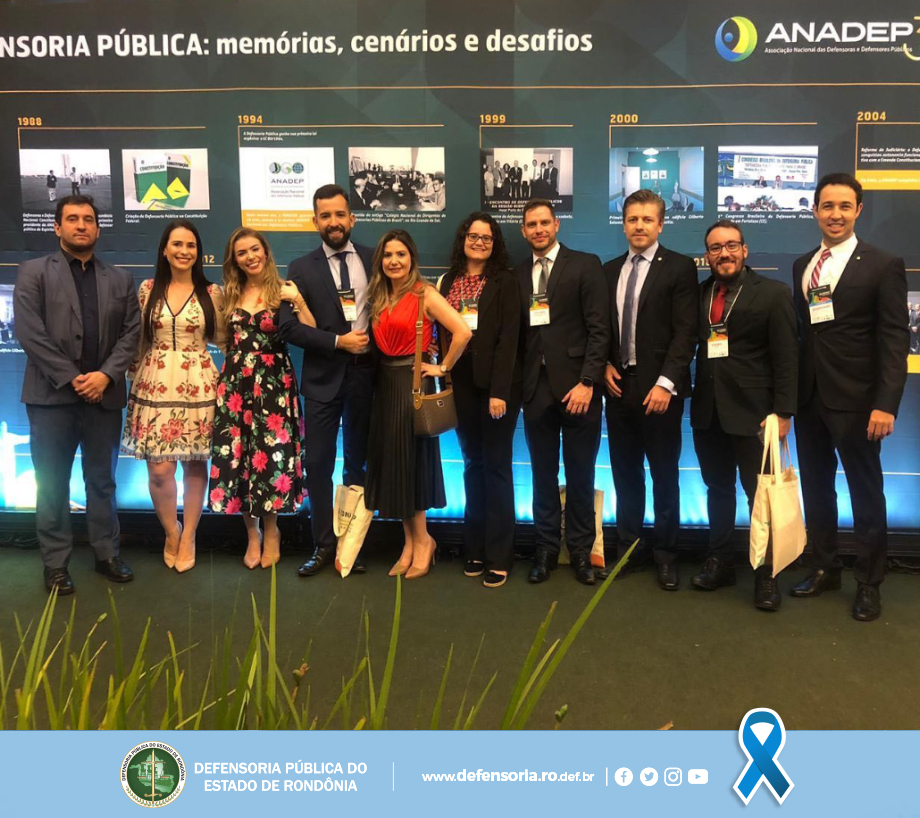 Defensores Públicos de Rondônia participam do Congresso Nacional da Anadep