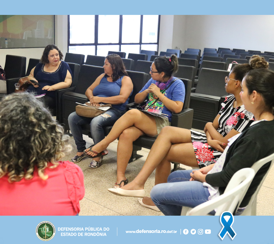 Defensoria realiza roda de conversa sobre Assédio e suas formas de Enfrentamento e Prevenção