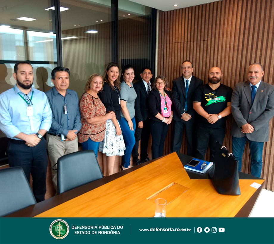 Ouvidora-Geral da DPE-RO realiza reunião com Ouvidores do Tribunal de Justiça e Ministério Público