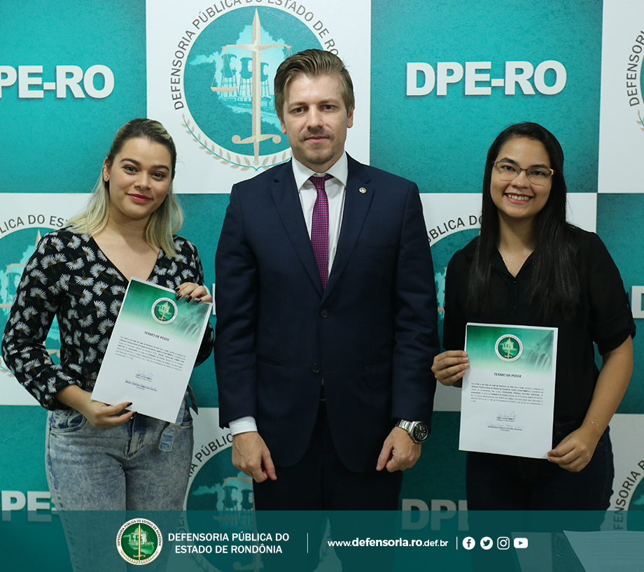 Defensoria Pública recebe novas estagiárias de Direito