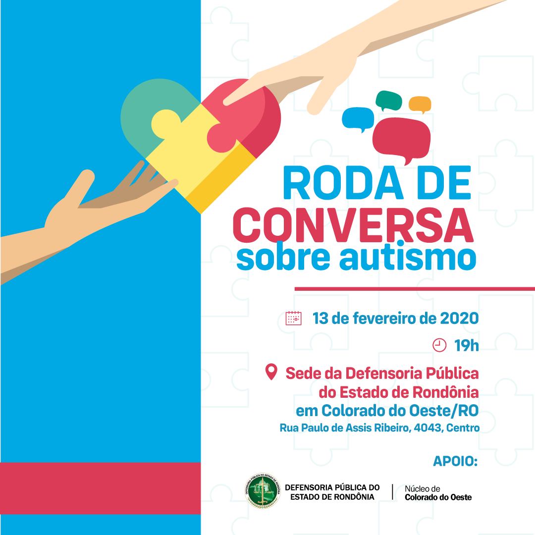 Colorado: Defensoria Pública realizará roda de conversa sobre autismo