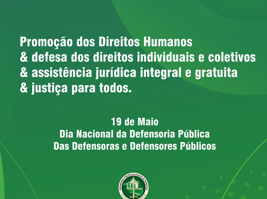 DPE-RO comemora Dia Nacional da Defensoria Pública