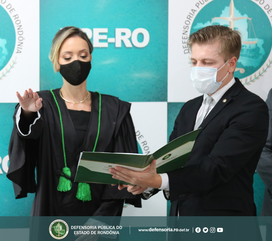 Isabela Moreira Campos toma posse como defensora pública do estado de Rondônia