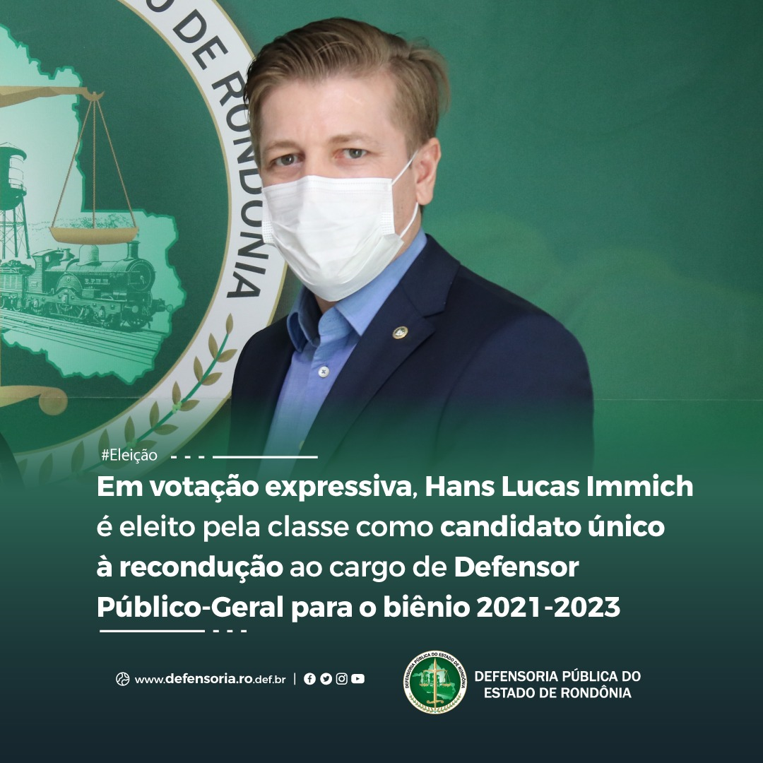 Em votação expressiva, Hans Lucas Immich é eleito pela classe